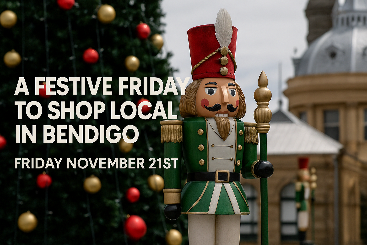 A Festive Friday to Shop Local in Bendigo