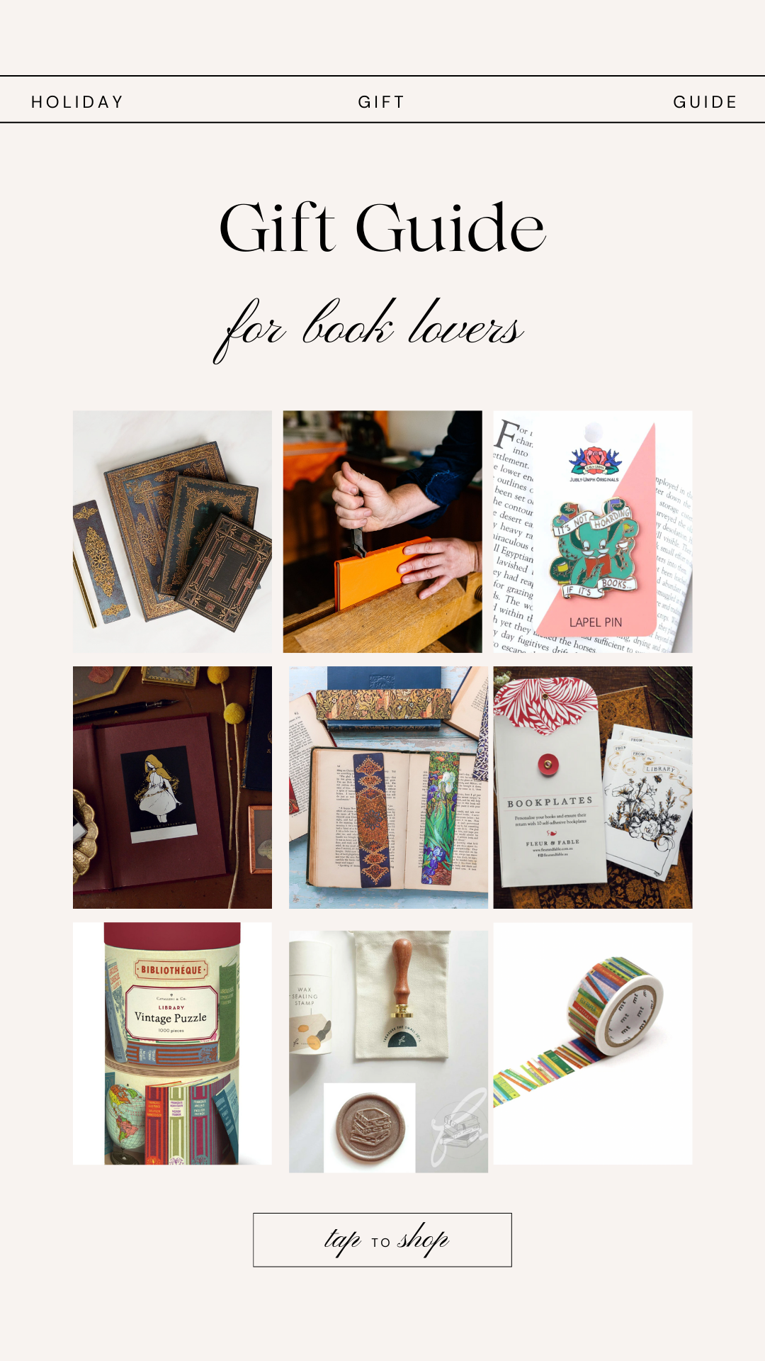 Gifts for Book Lovers