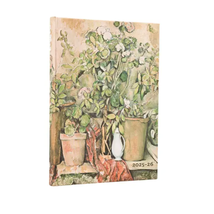 Planner with floral design and '2026' text on a white background