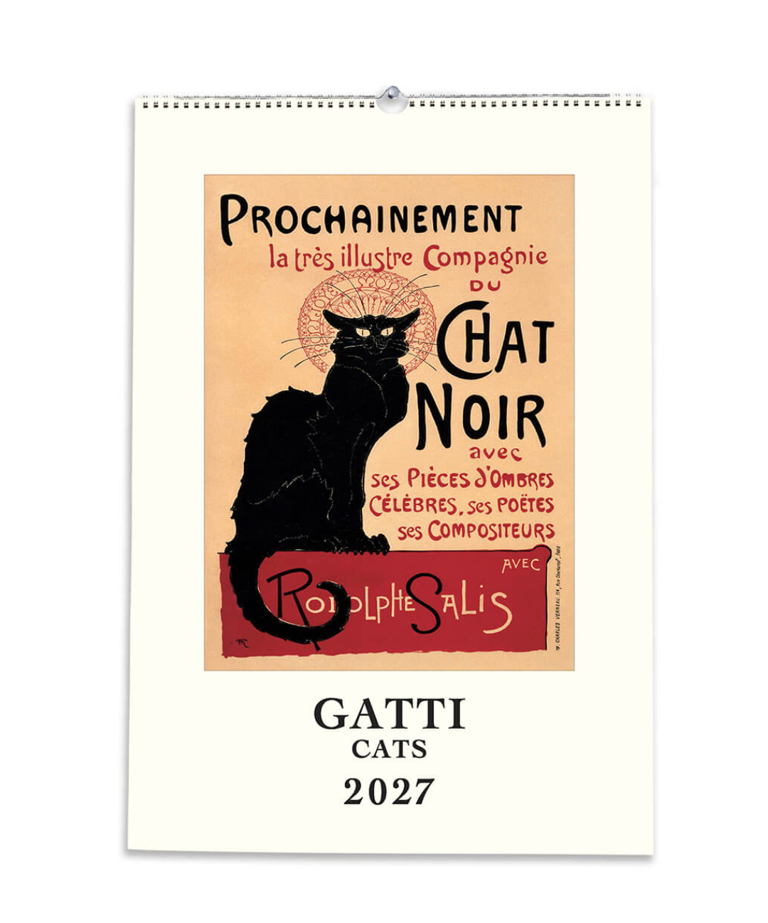 2027 Large Art Calendar - Gatti