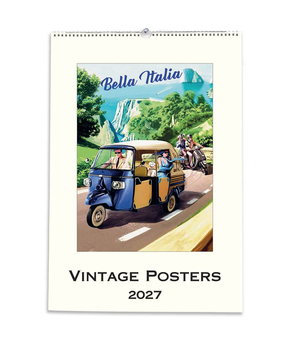 2027 Large Art Calendar - Vintage Posters