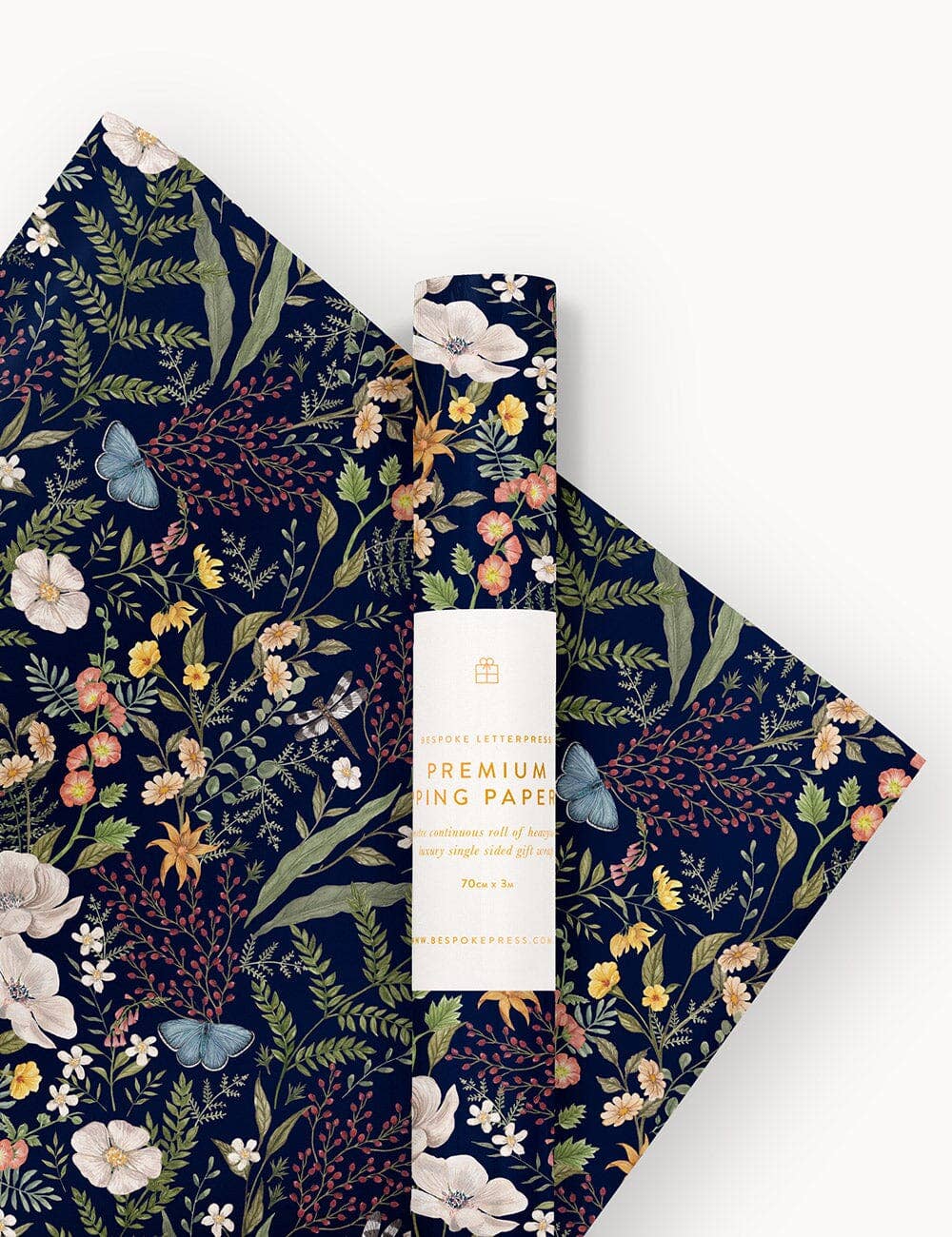 Gift Wrap Roll 3m - Dusk in Bloom