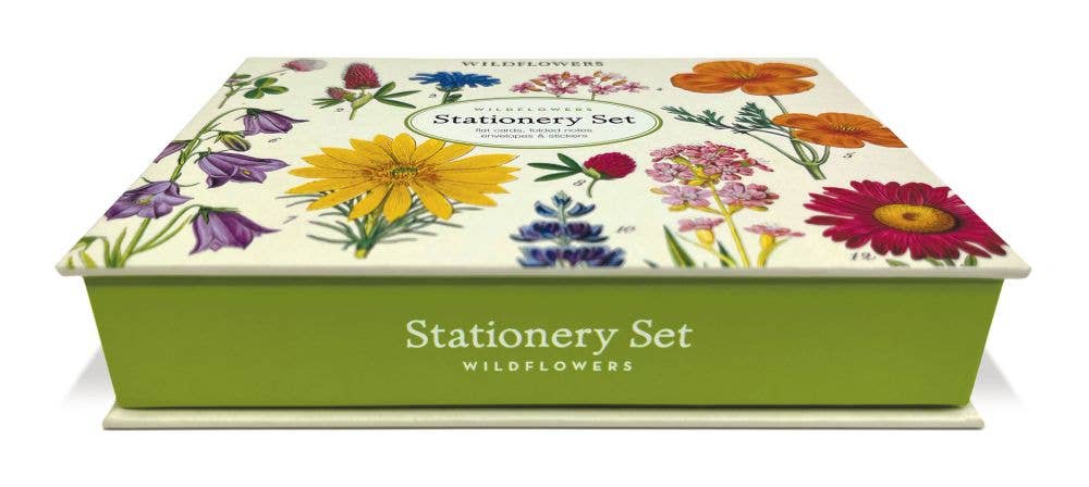 Cavallini Stationery Set - Wildflowers