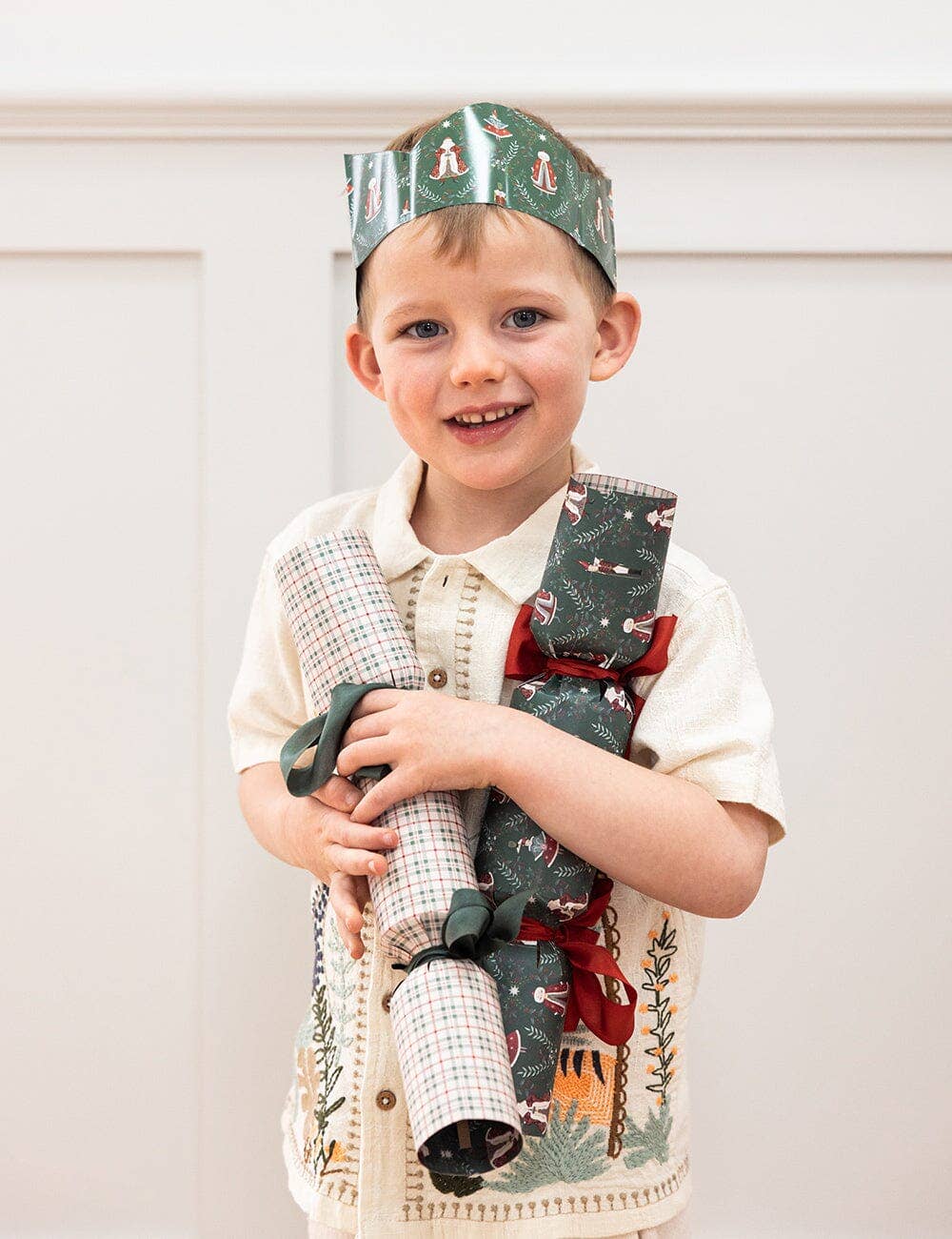 Christmas Cracker Kit 10 Pack - Mr & Mrs Claus