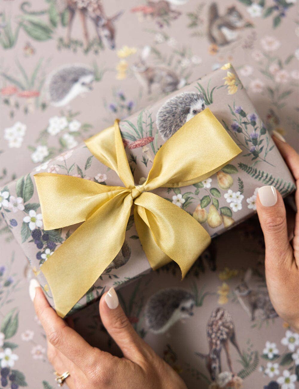 Dainty Petals/ Garden Reverie Double Sided Gift Wrap