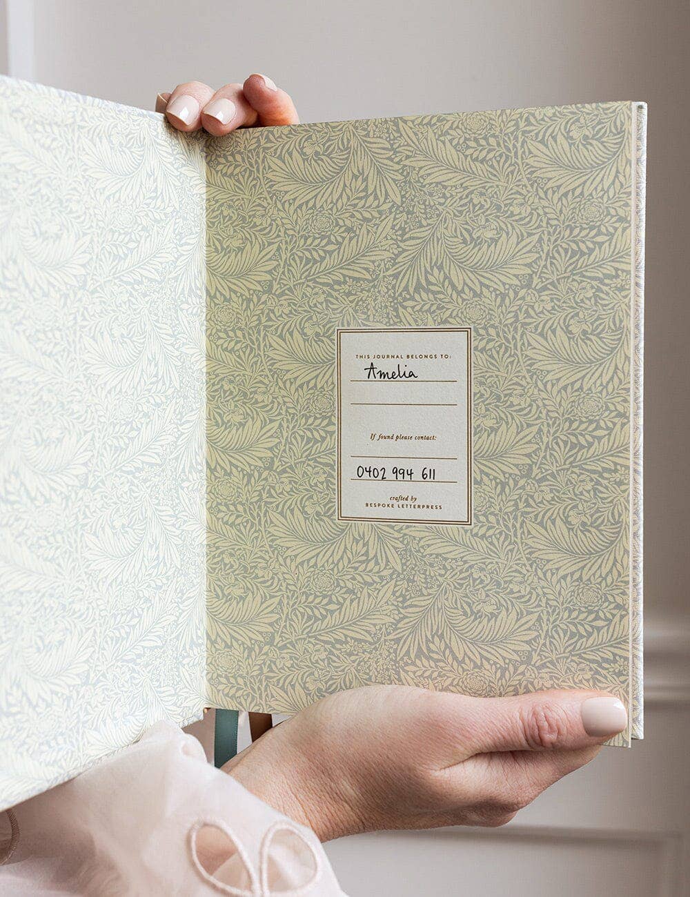 Linen Bound Journal - Dune Thicket (Lined Journal)