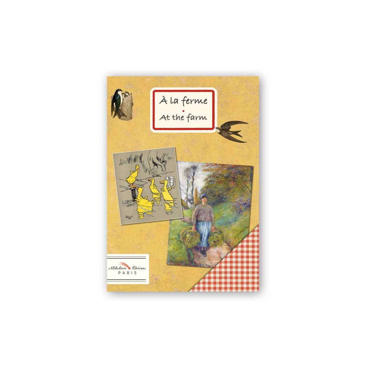 À la ferme - At the farm, Illustrated Journal