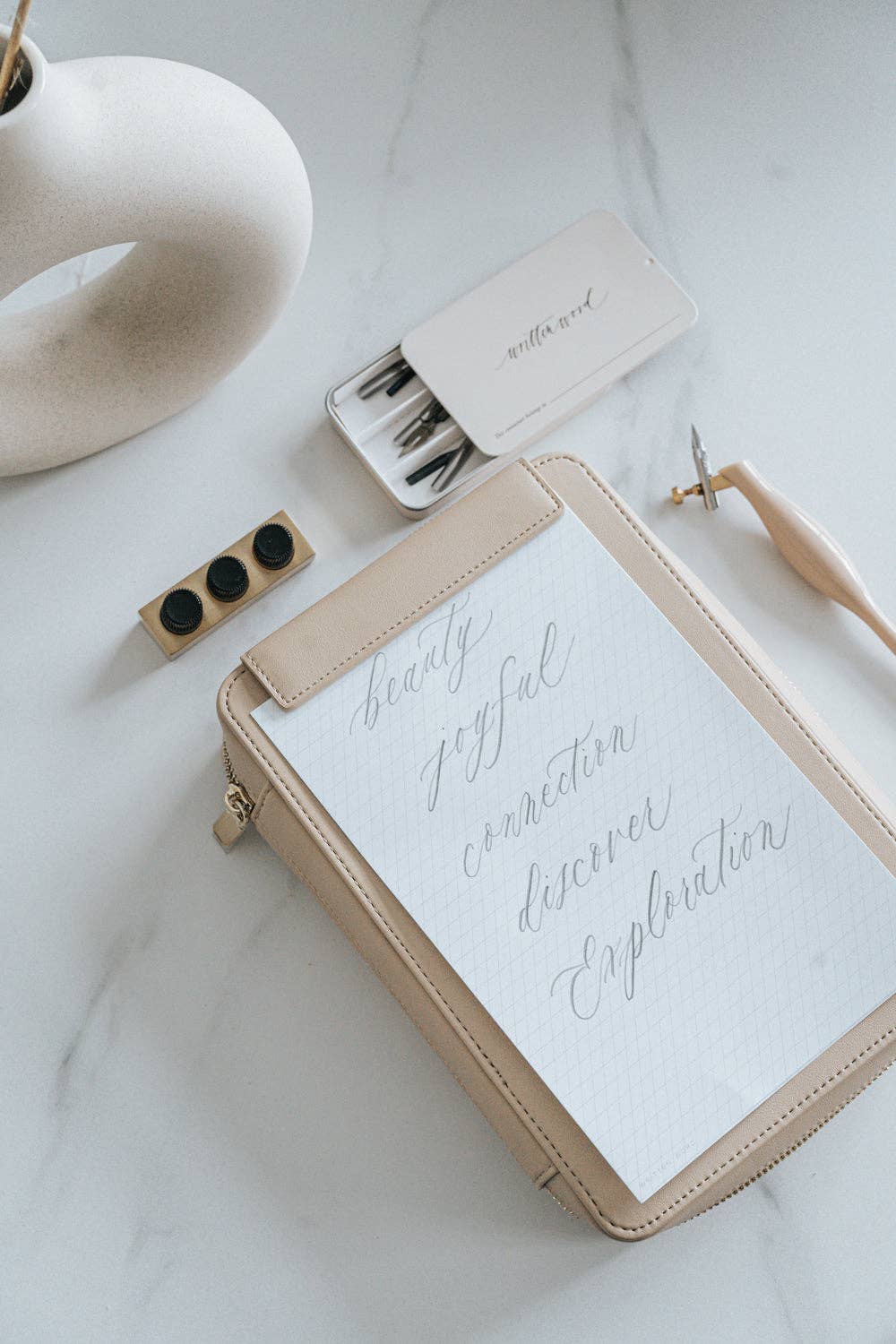 Calligraphy Travel Case