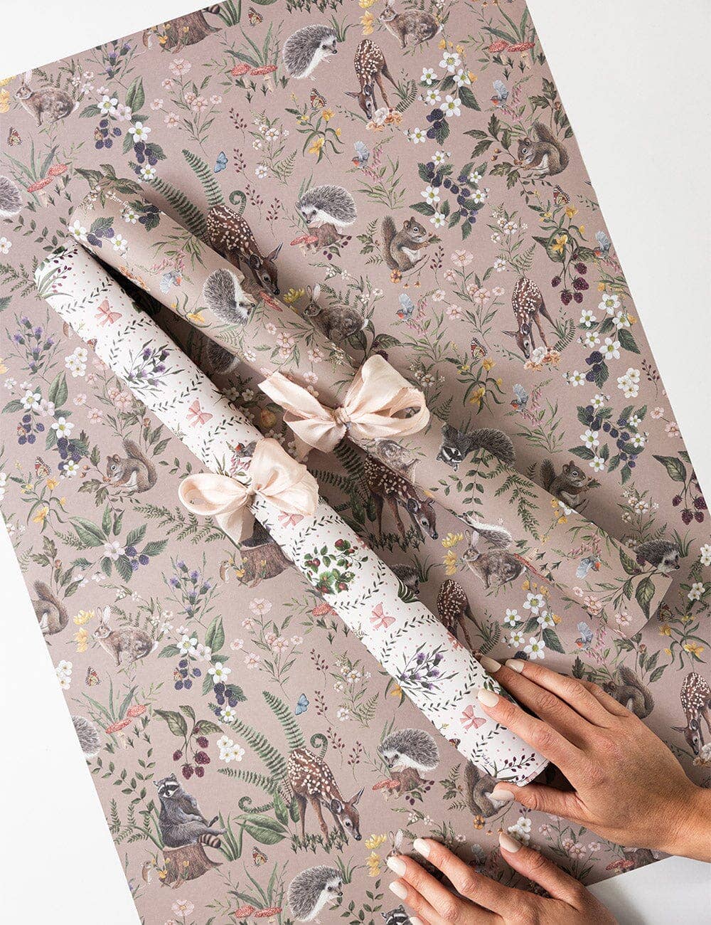 Dainty Petals/ Garden Reverie Double Sided Gift Wrap