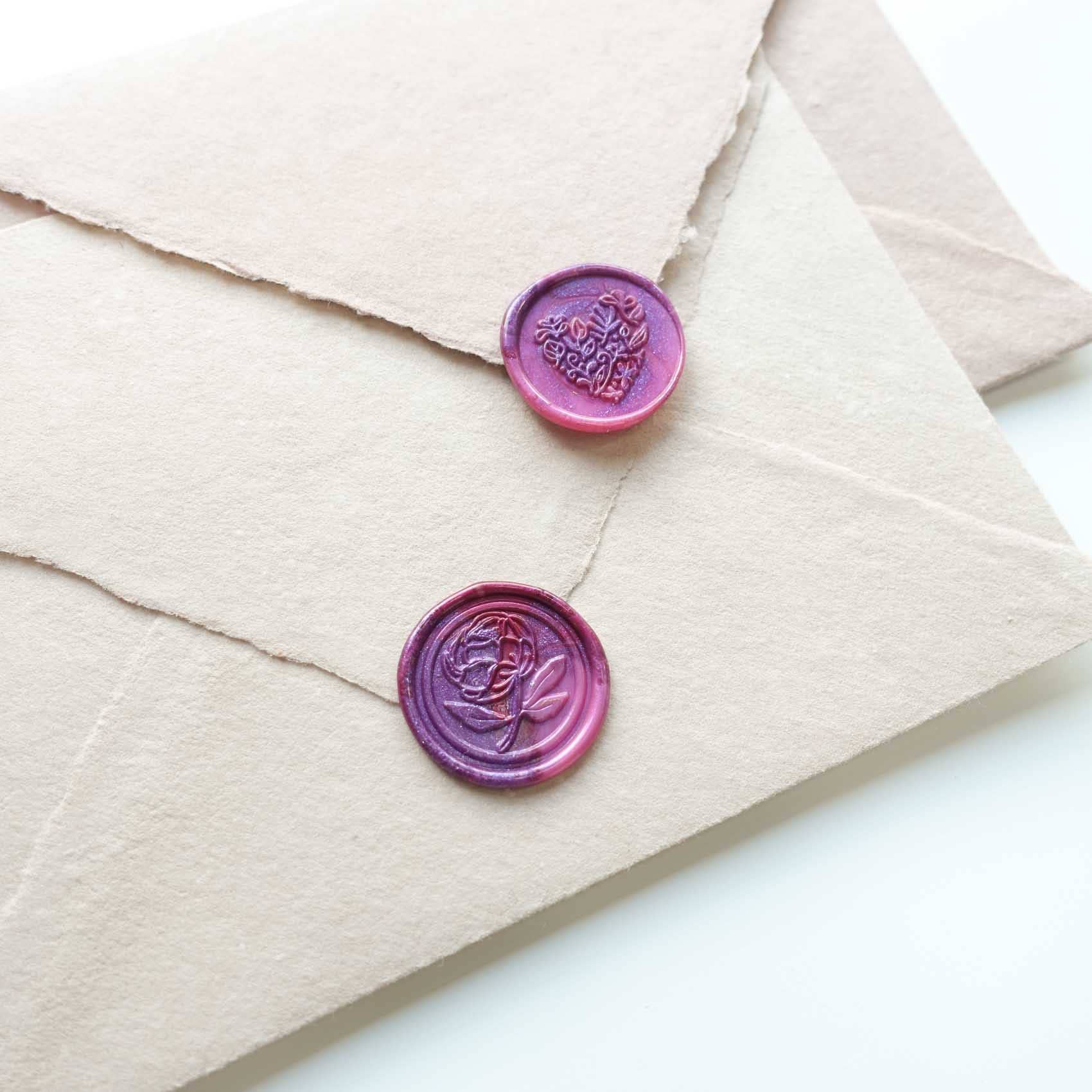 Wax Sealing Beads - Boysenberry Burst 100pc