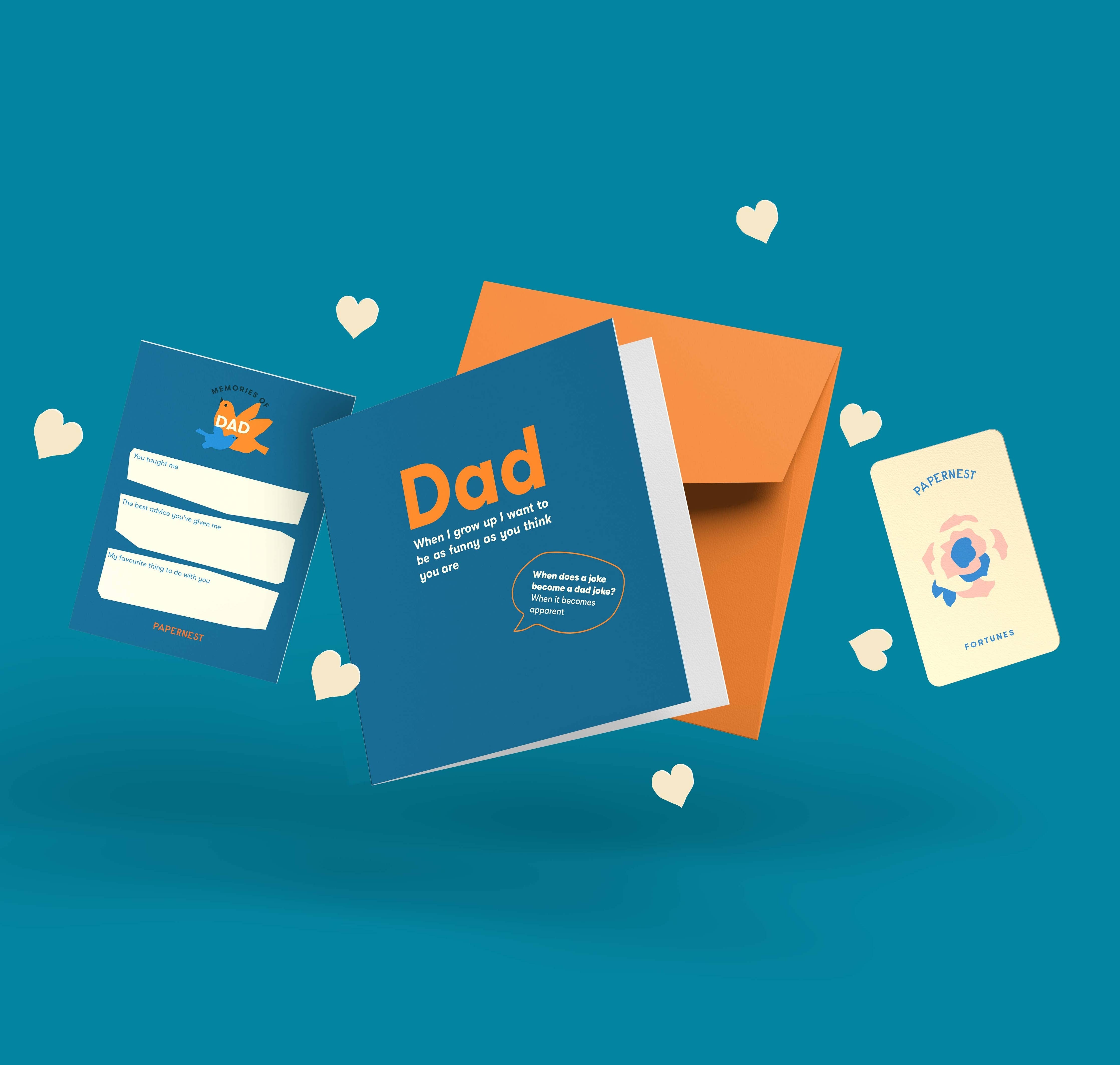 Dad, When I Grow Up I Want To Be As Funny As You Think You Are Card