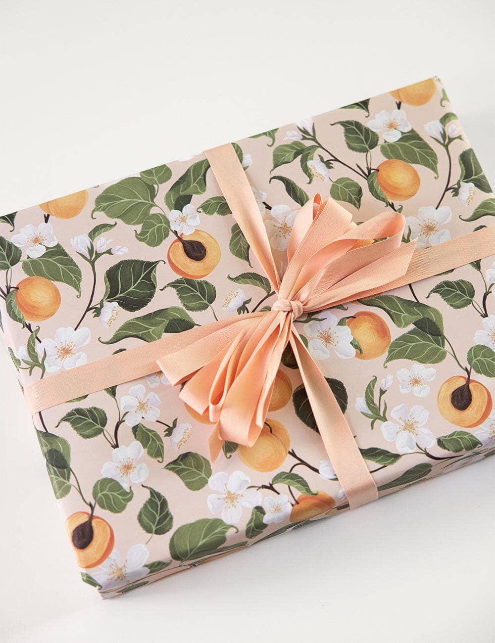 Peaches / Daffodil Double Sided Gift Wrap