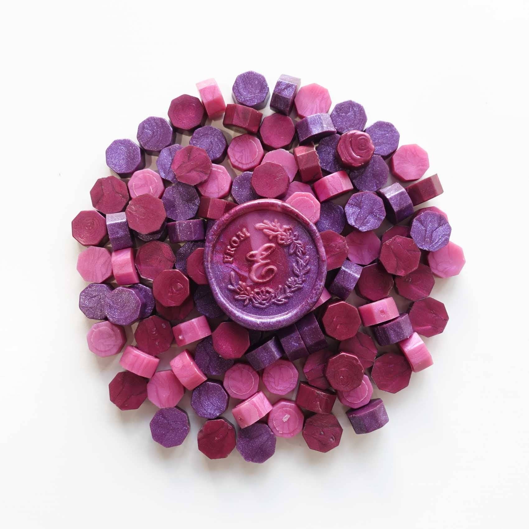 Wax Sealing Beads - Boysenberry Burst 100pc