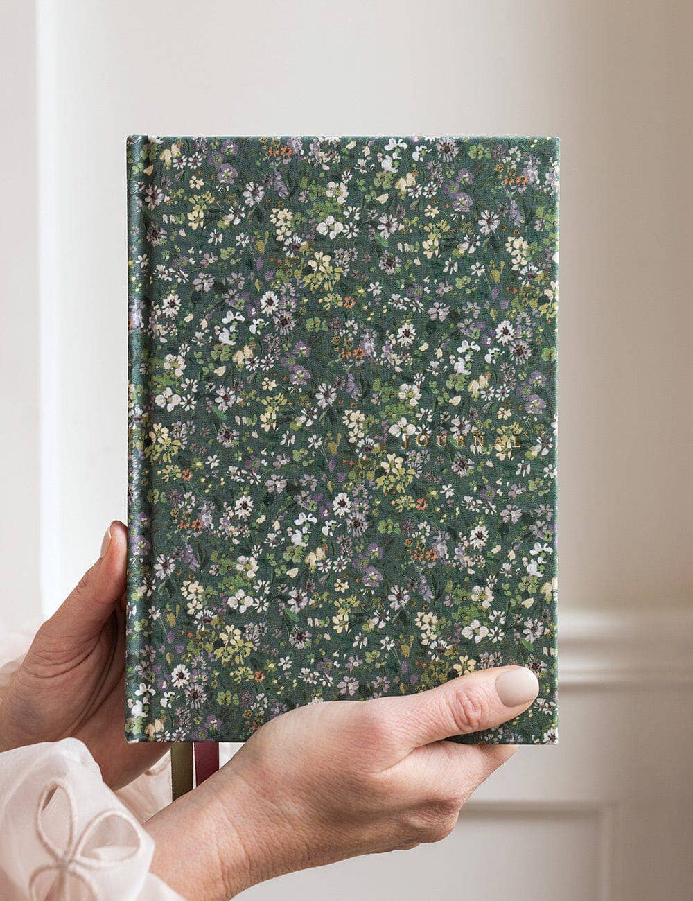 Linen Bound Journal - Summer Perennials (Bullet Journal)