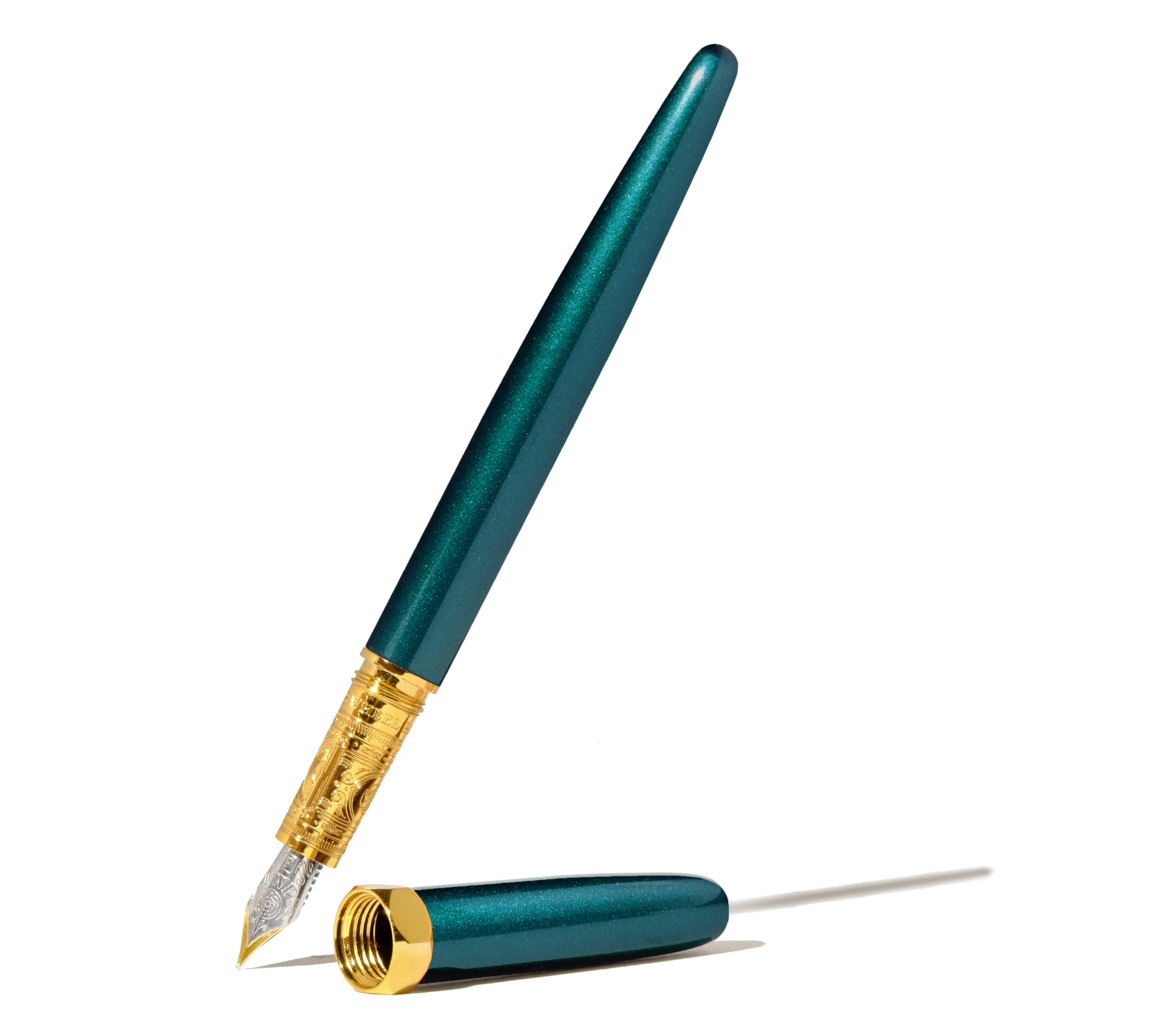 The Bijou Fountain Pen - Printmaker's Teal