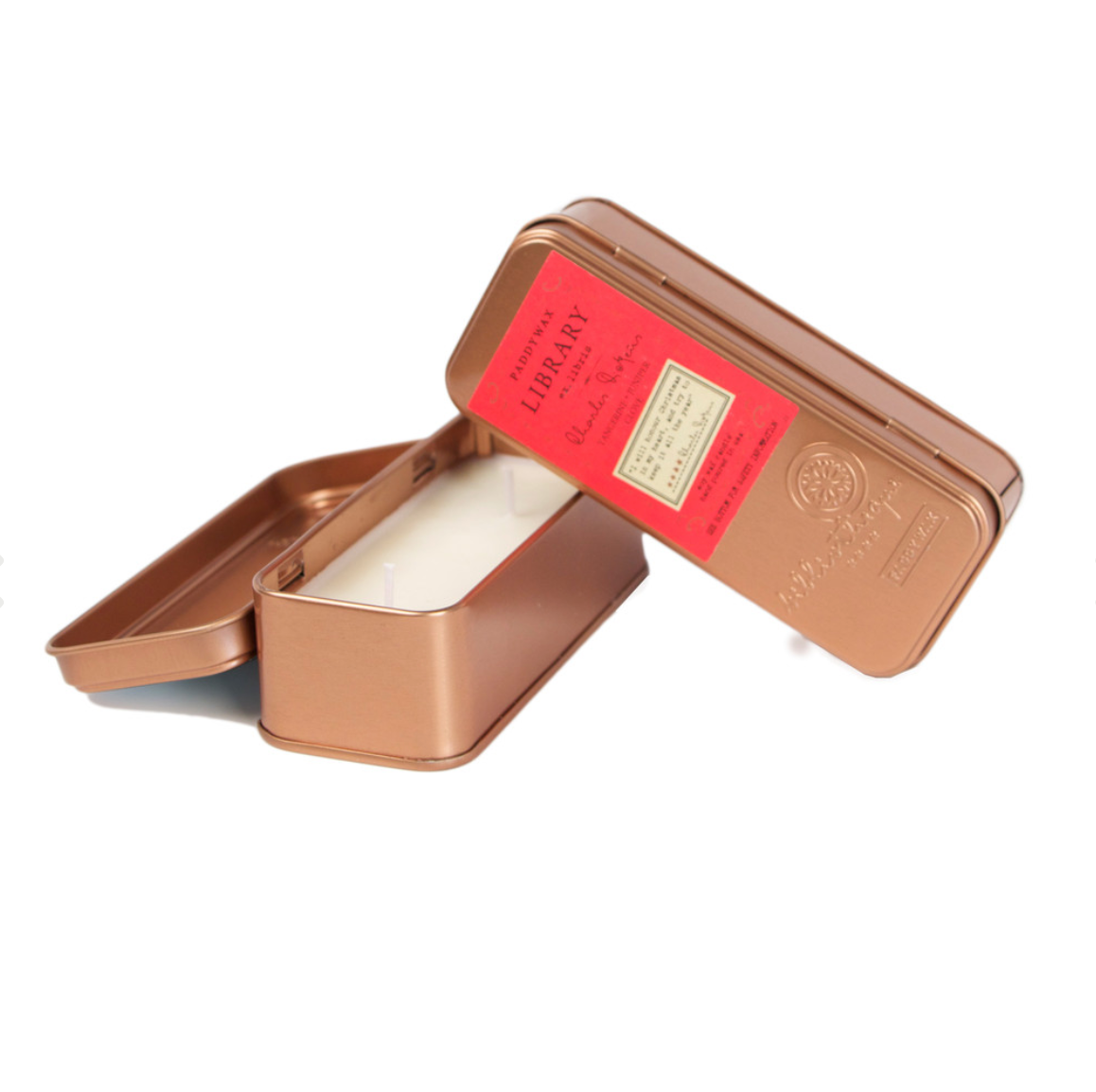 Charles Dickens Library Candle