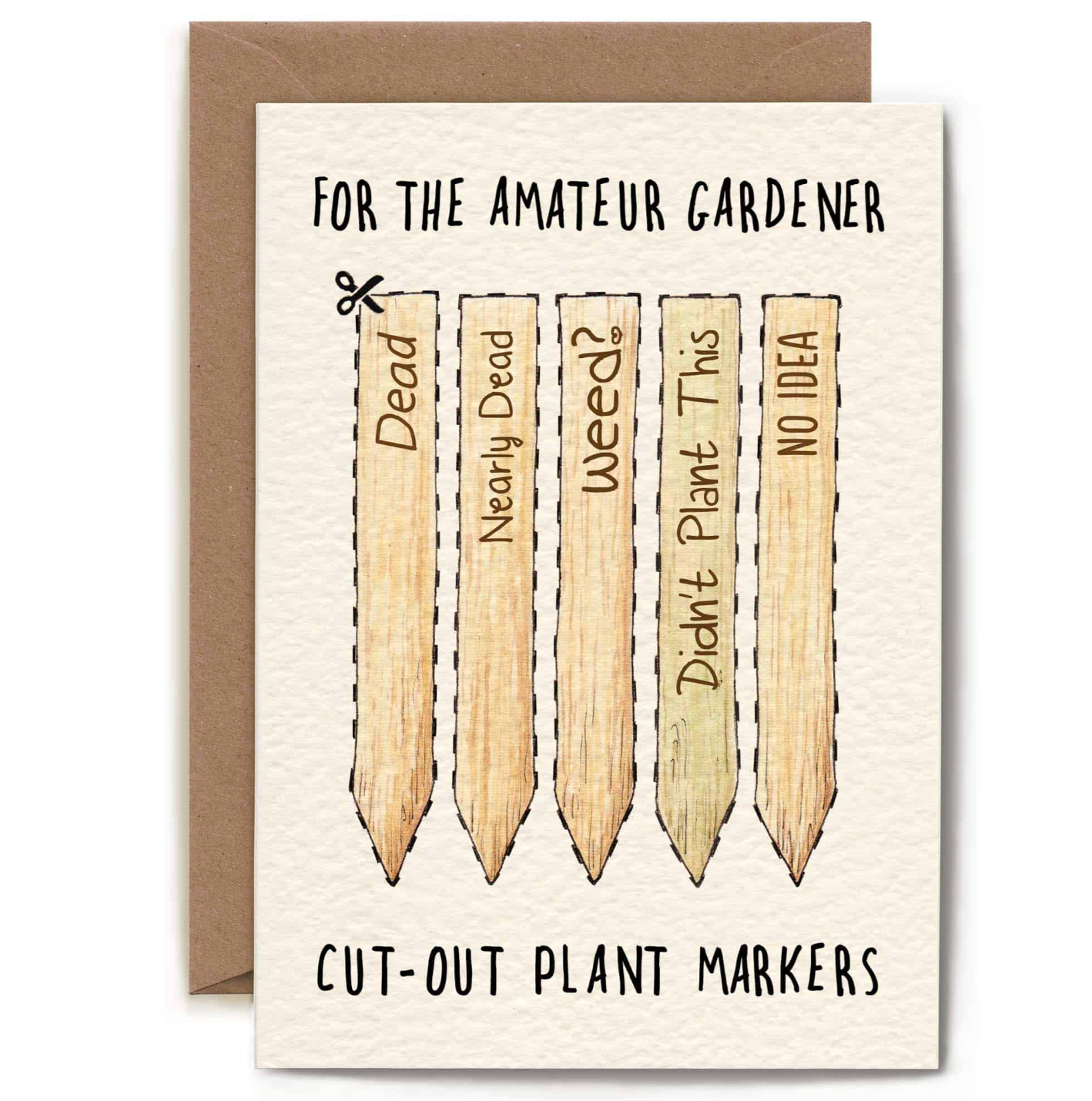 Greeting Card Amateur Gardener