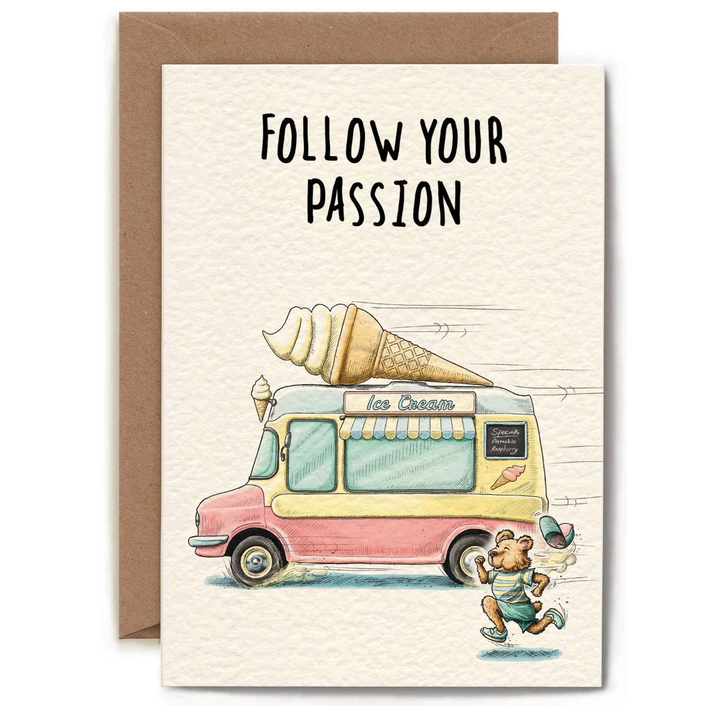 Greeting Card Follow Your Dreams