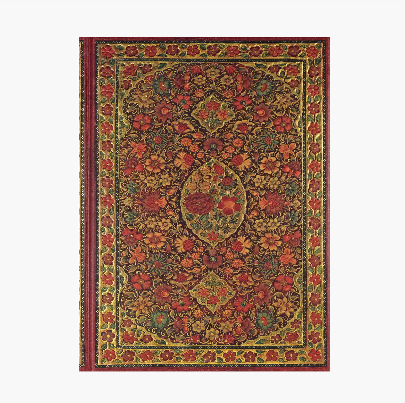 Guilded Floral Journal