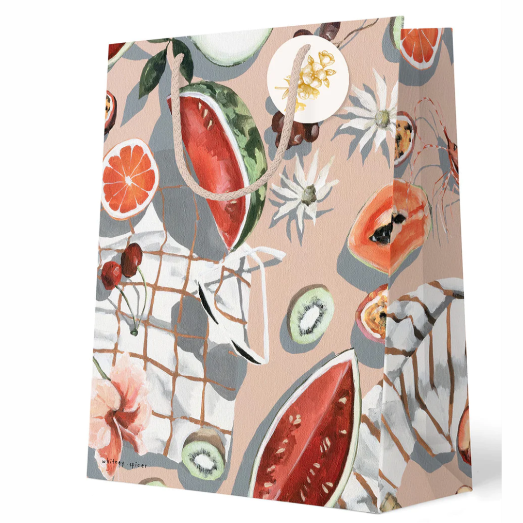 Large Gift Bag - Summer Picnic