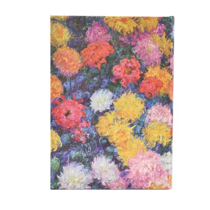 Floral patterned fabric with colorful flowers on a white background