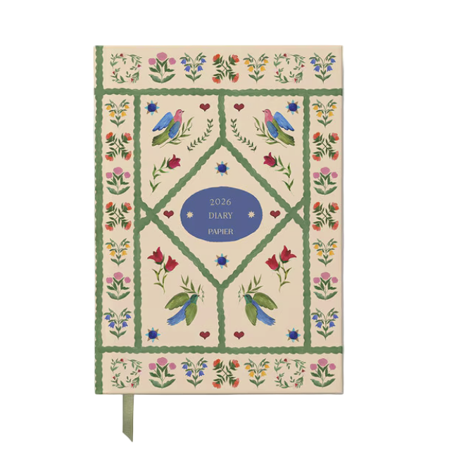 Hardcover Daily 2026 Planner - Quilted Daydreams