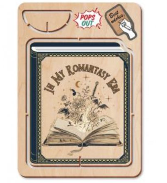 Wooden Pop Up Greeting Card - Romantic Era