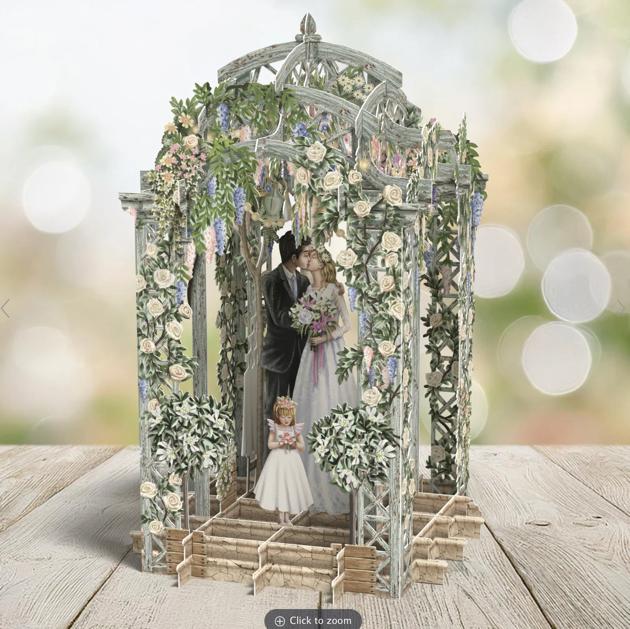 Pop- Up Cards - Wedding Arbour