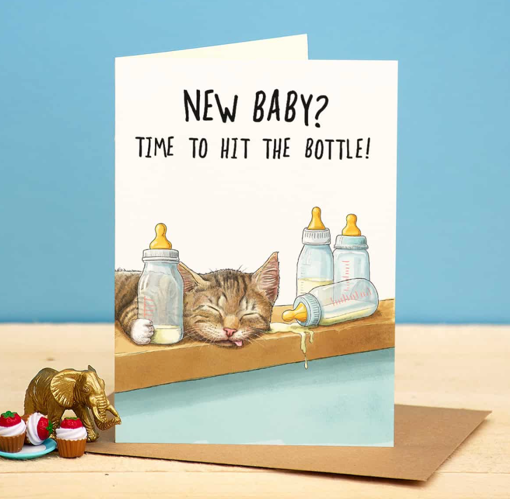 New Baby? Greeting Card