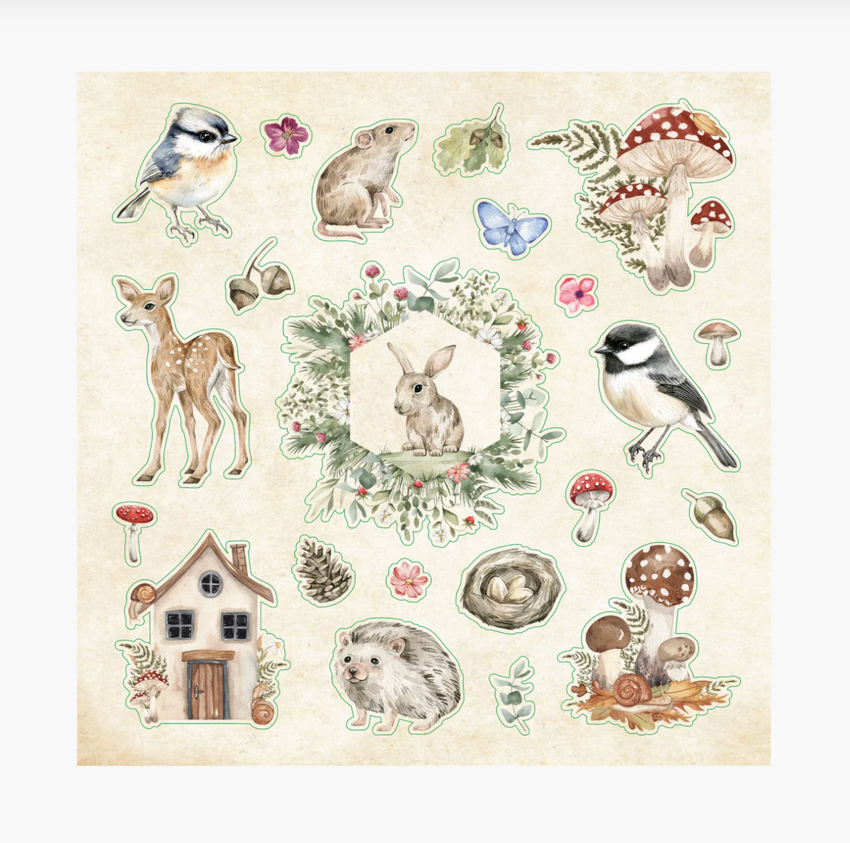 Enchanted Forest Sticker Book