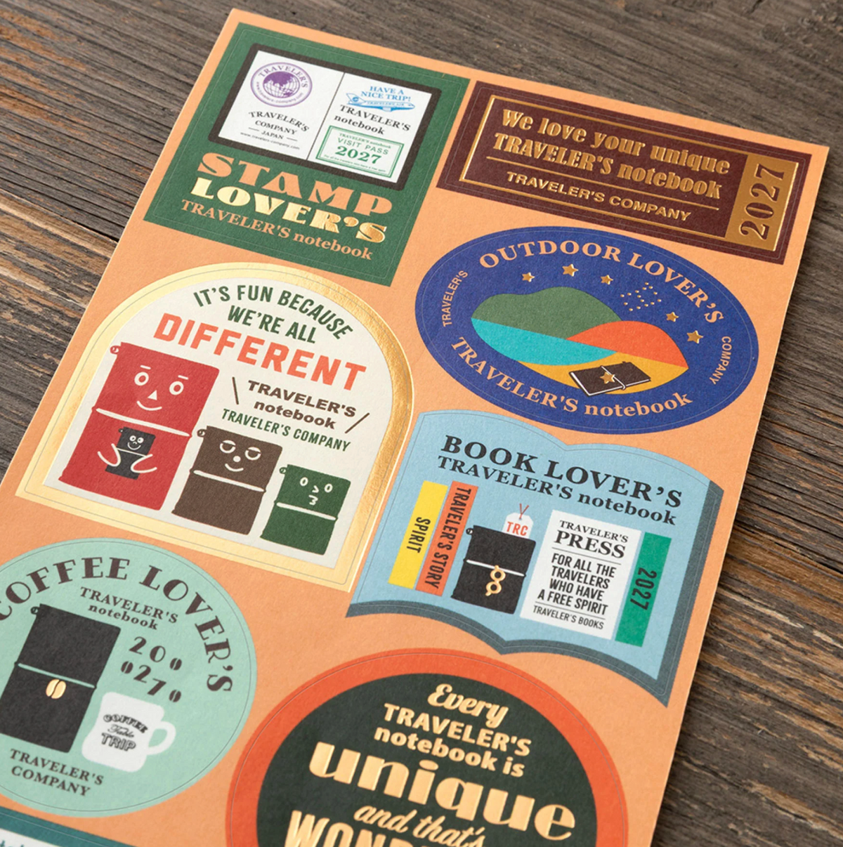 Customize Sticker Set for 2027 Diary