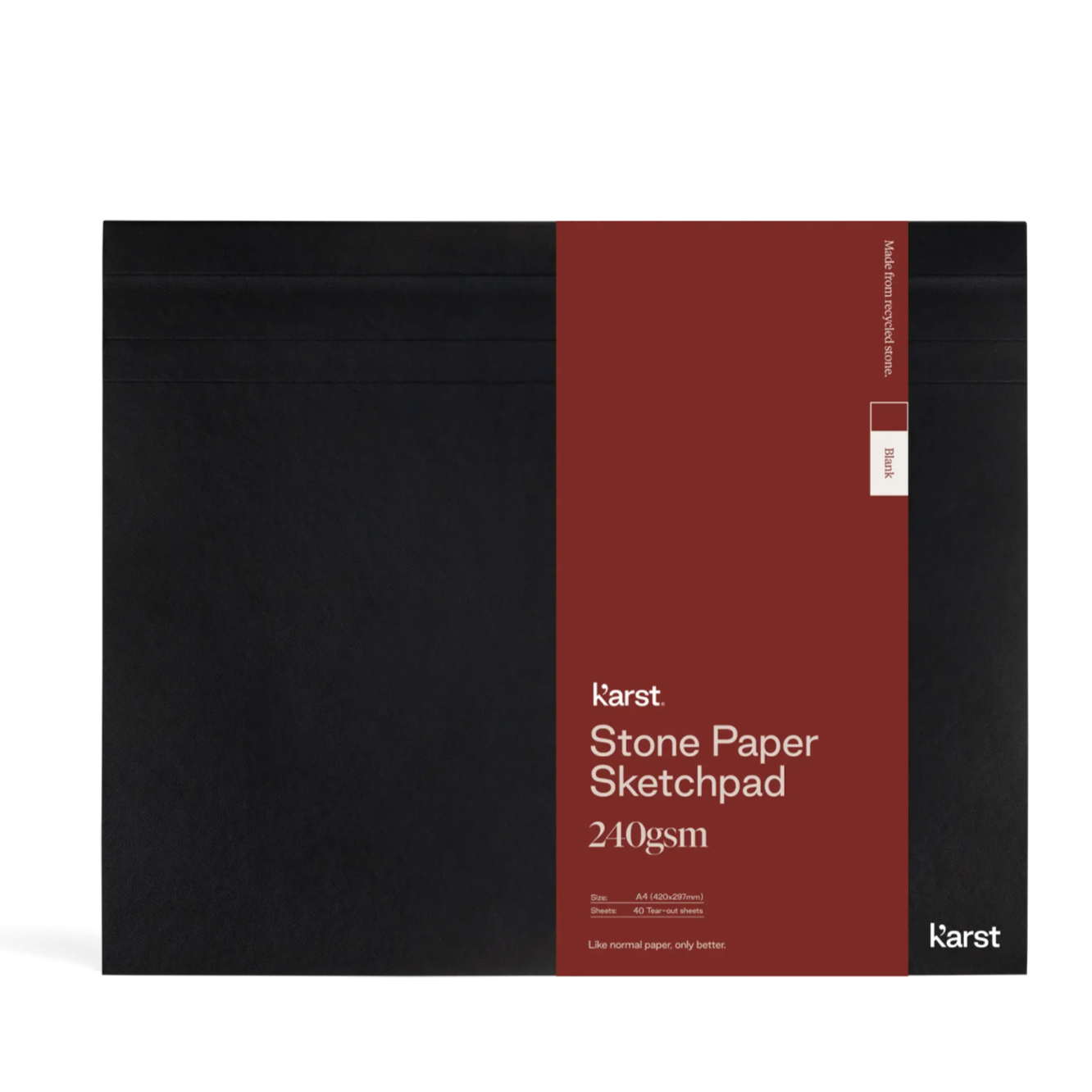 Recycled Stone Sketchbook - A5 Landscape