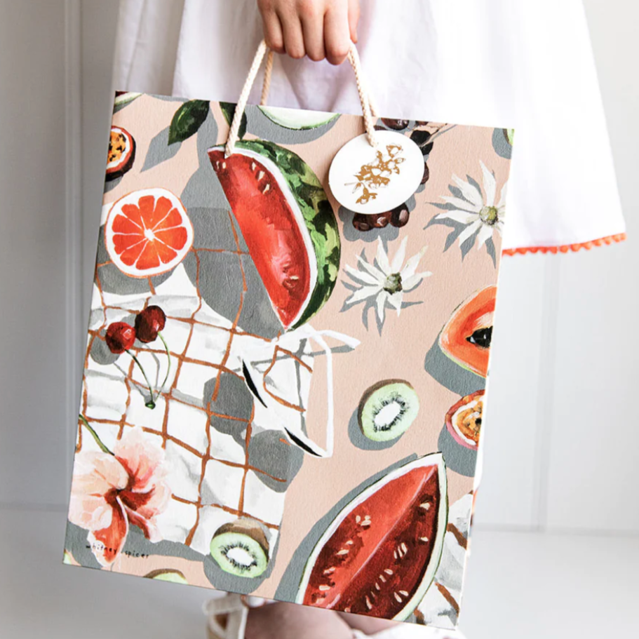 Large Gift Bag - Summer Picnic