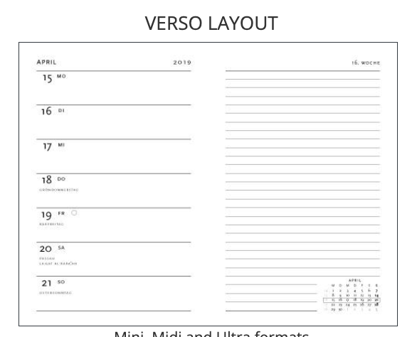 2026 12-month Planner - Diamond Jubilee