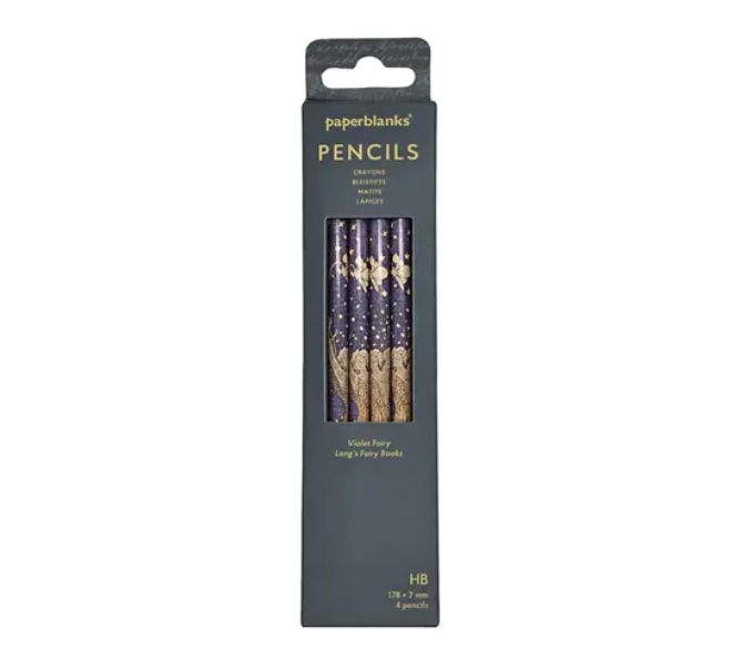 Violet Fairy Pencil 4 Pack