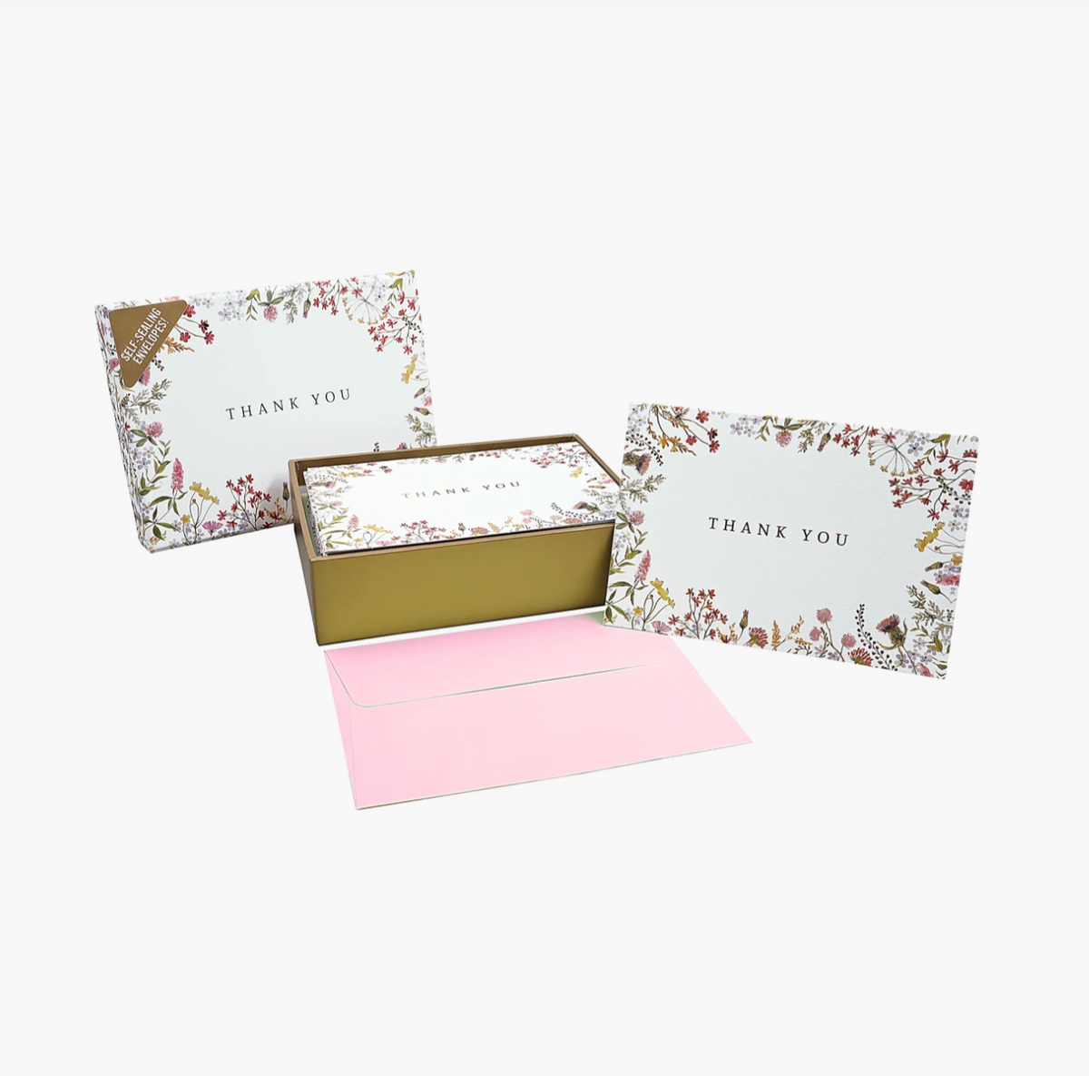 Wildflowers Thank You Note Cards