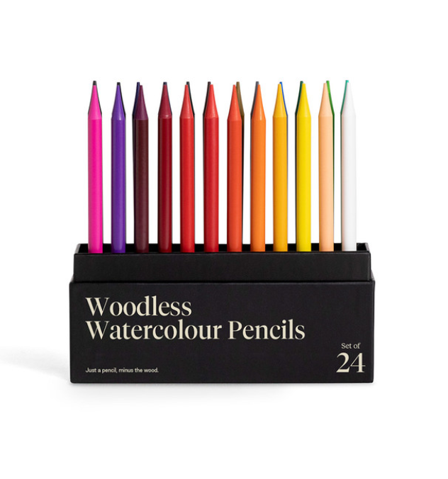 Woodless Watercolour Pencils - Set of 24