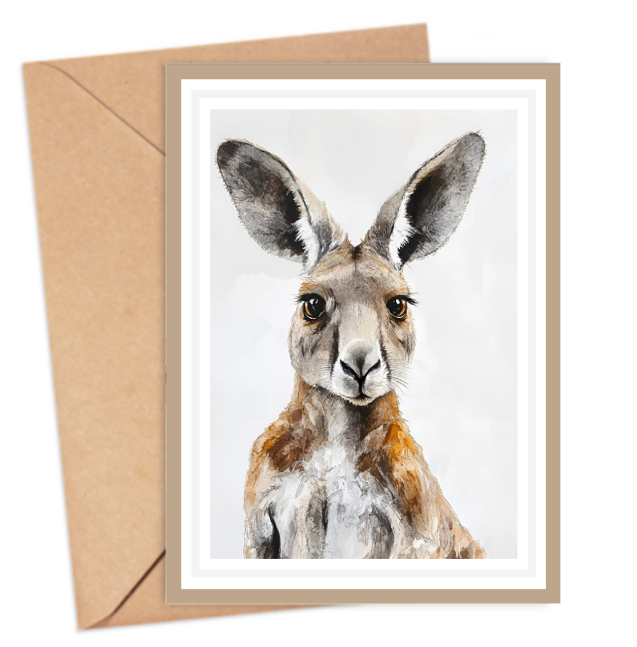 Kangaroo Dreaming Card