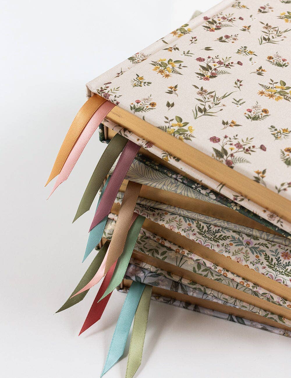 Linen Bound Journal - Bramblefloss (Blank)