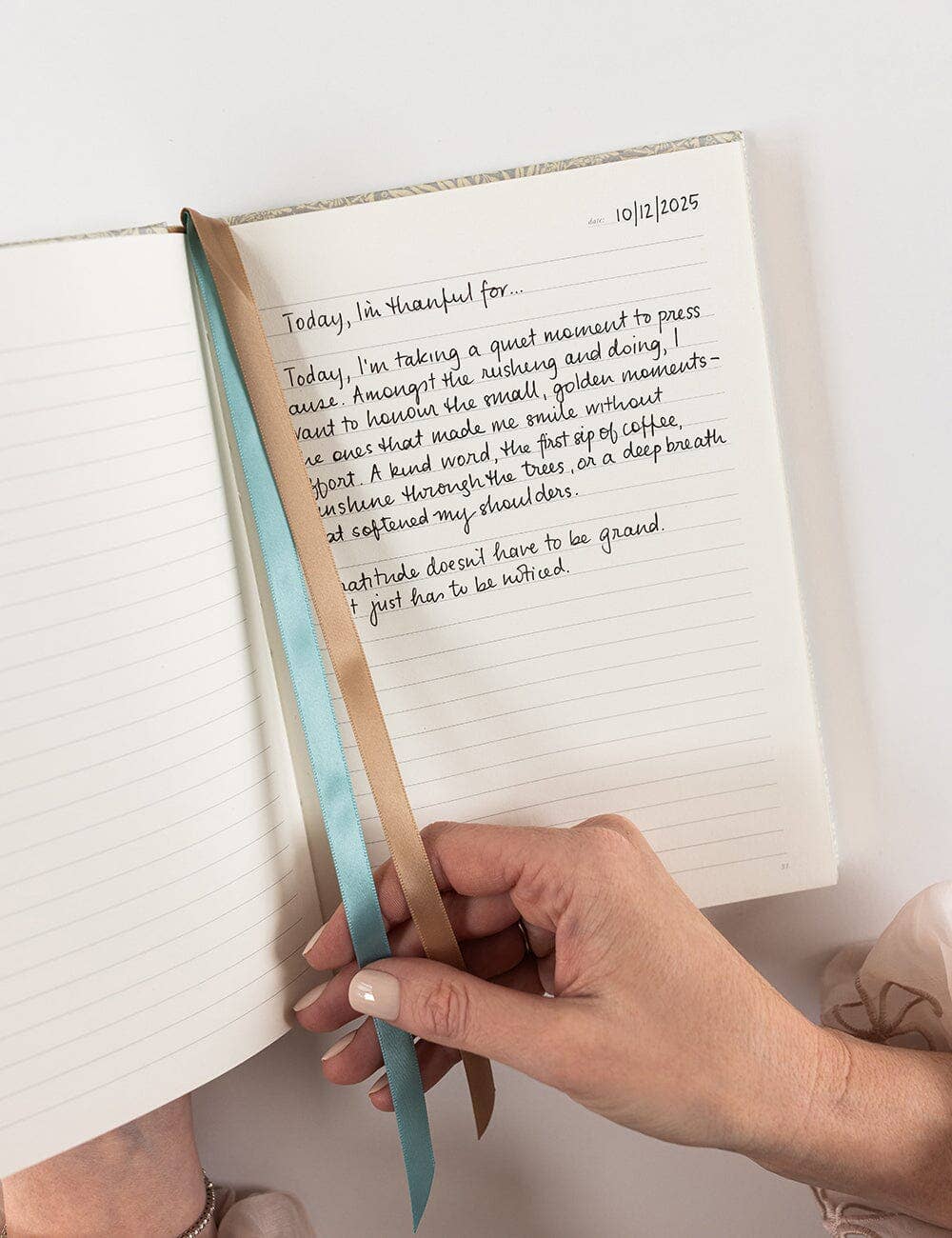 Linen Bound Journal - Dune Thicket (Lined Journal)