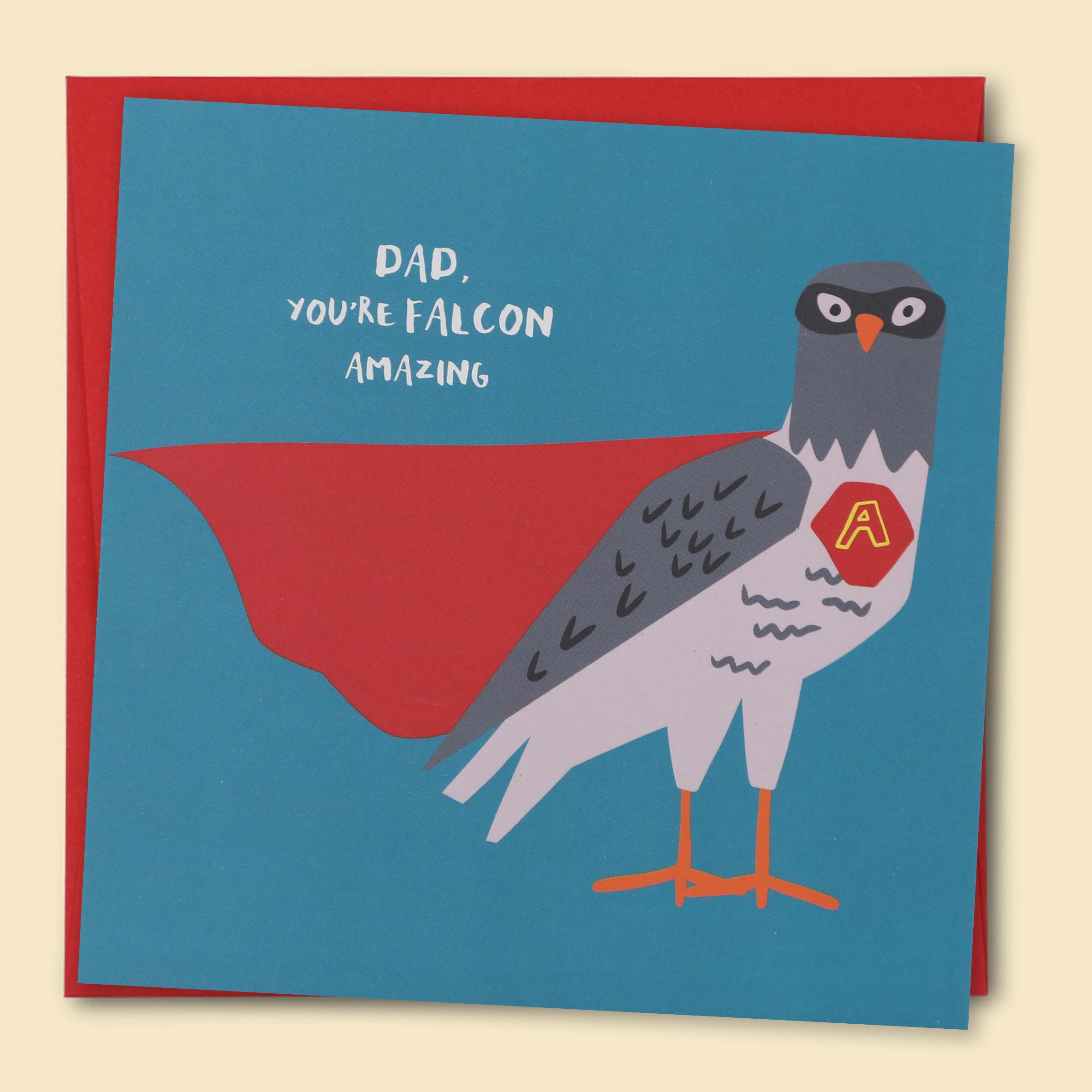 Dad, You're Falcon Amazing Card