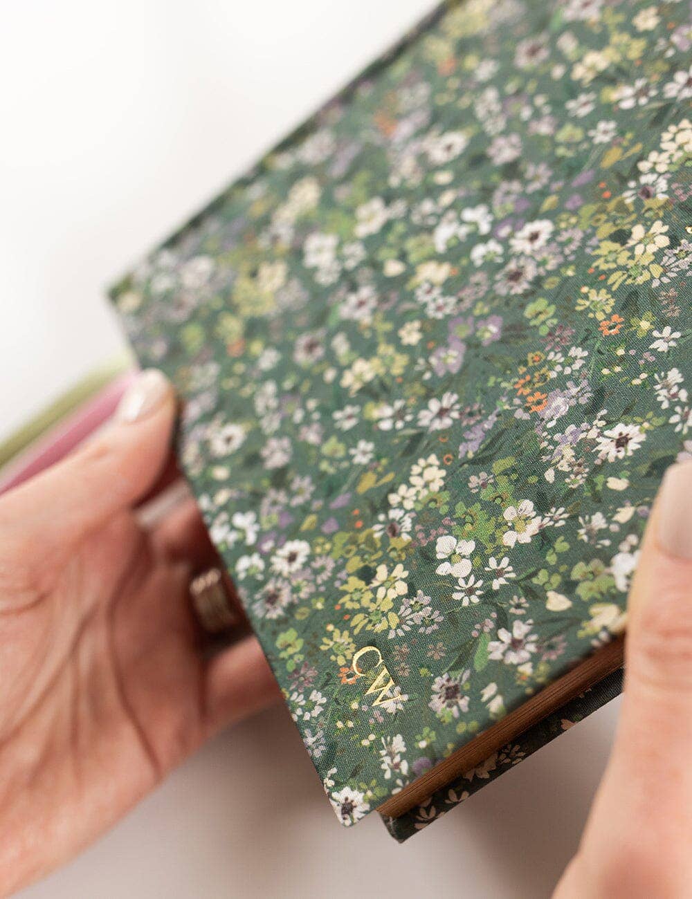Linen Bound Journal - Summer Perennials (Bullet Journal)