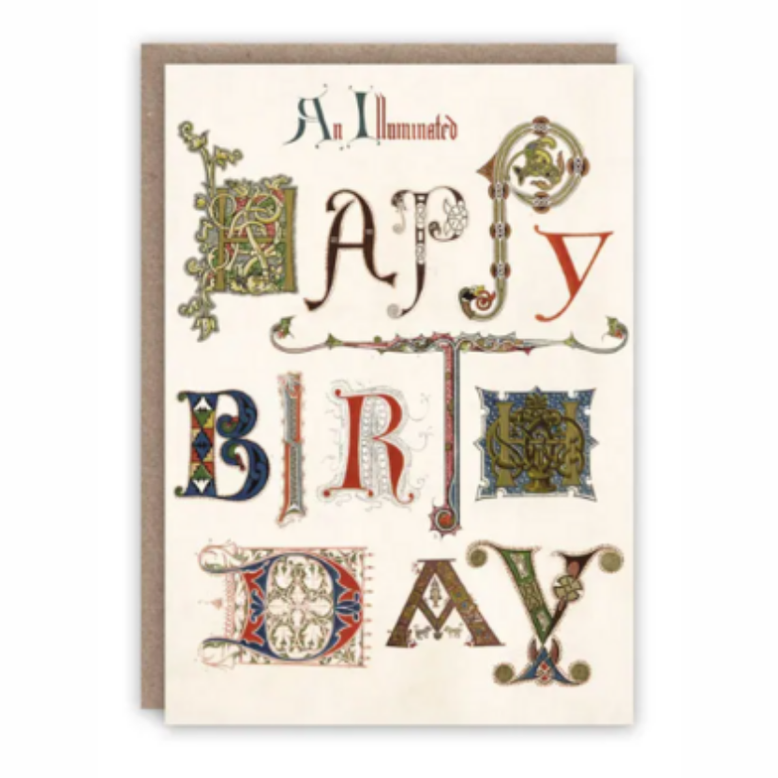 Illuminated Happy Birthday Card
