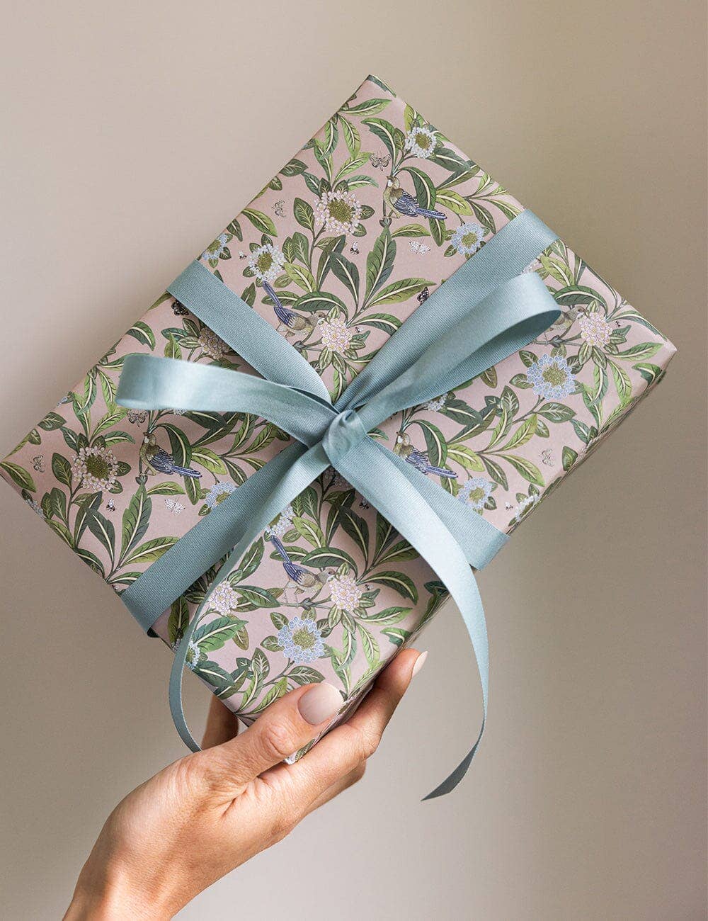 Camellia Tree / Summer Garden Double Sided Gift Wrap