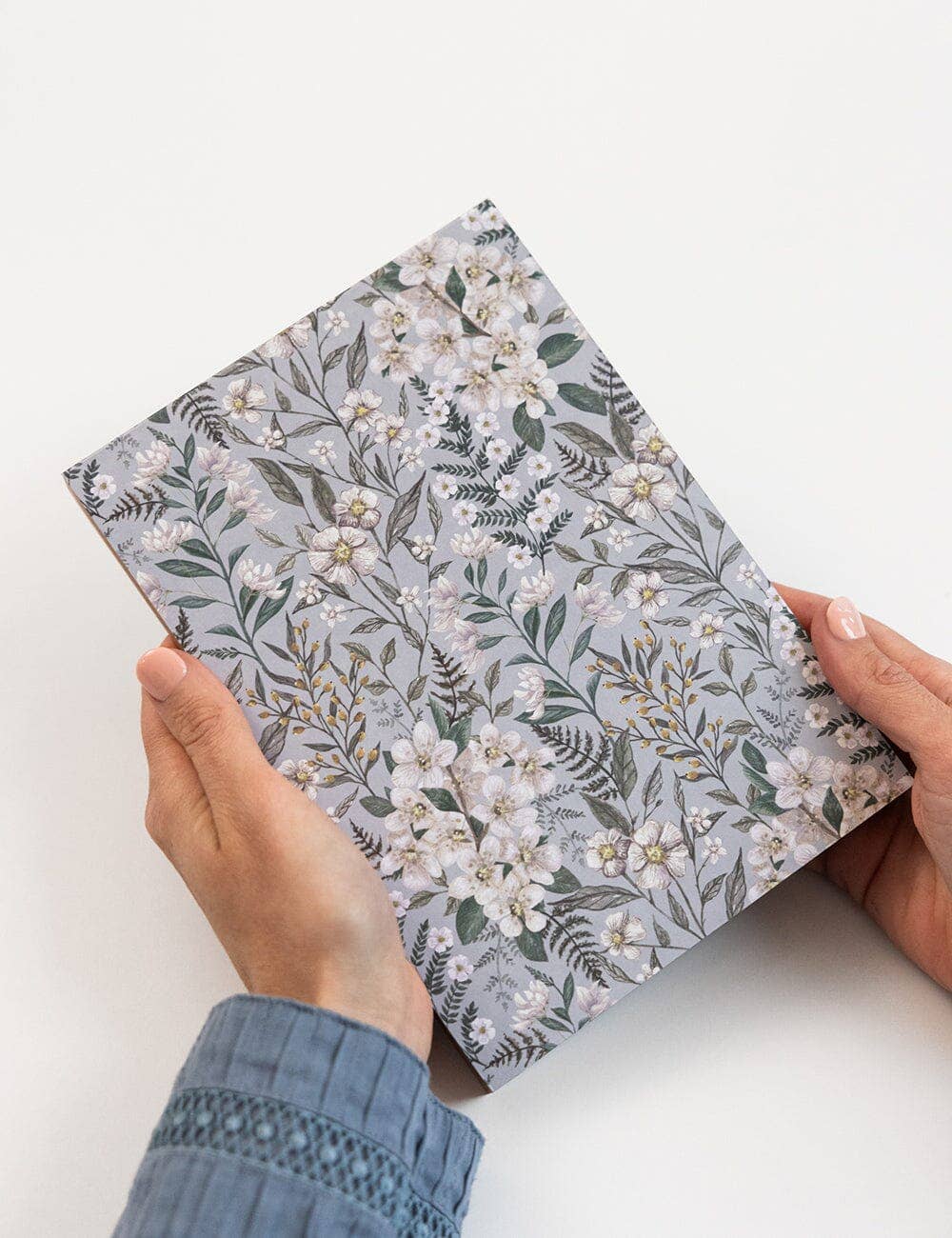 Ivory Garden Notepad Desktop Jotter