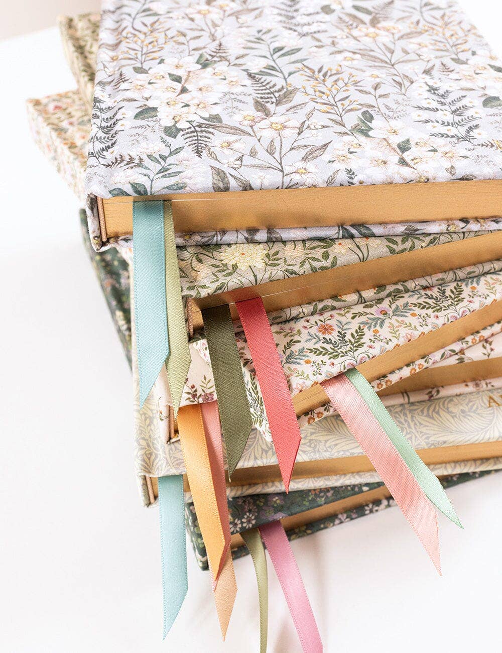 Linen Bound Journal - Bramblefloss (Blank)