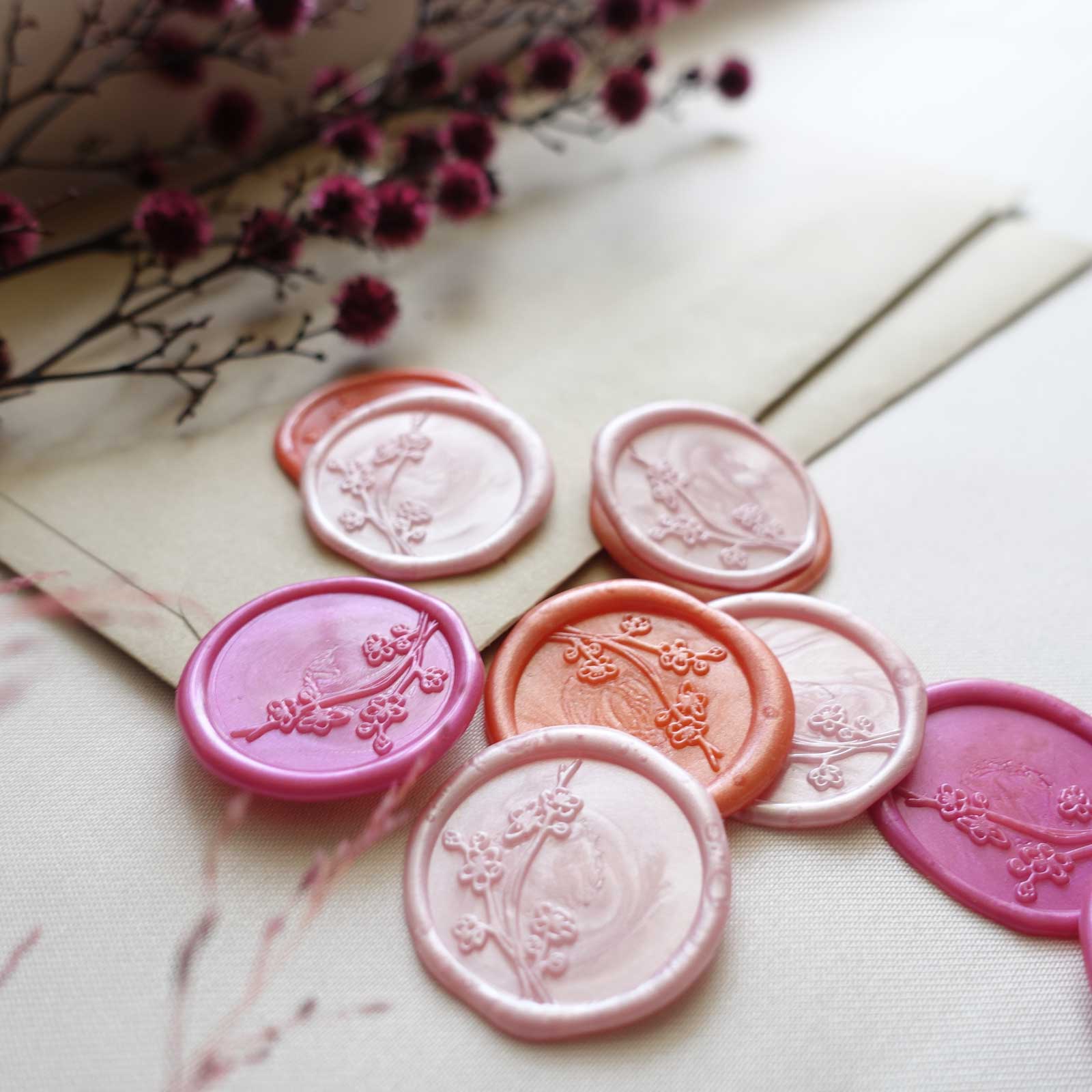 Cherry Blossom sakura Wax Seal Stamp