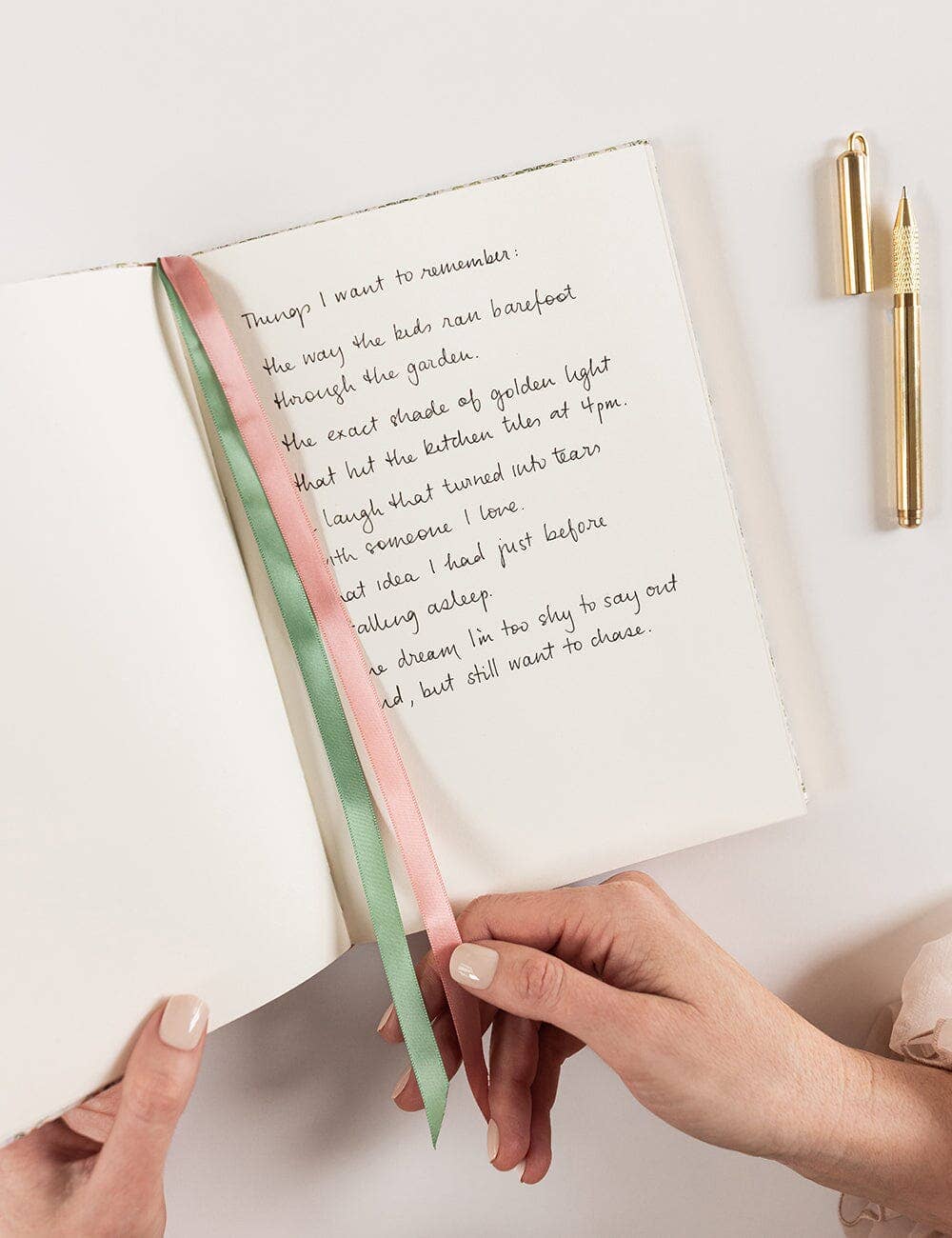 Linen Bound Journal - Bramblefloss (Blank)