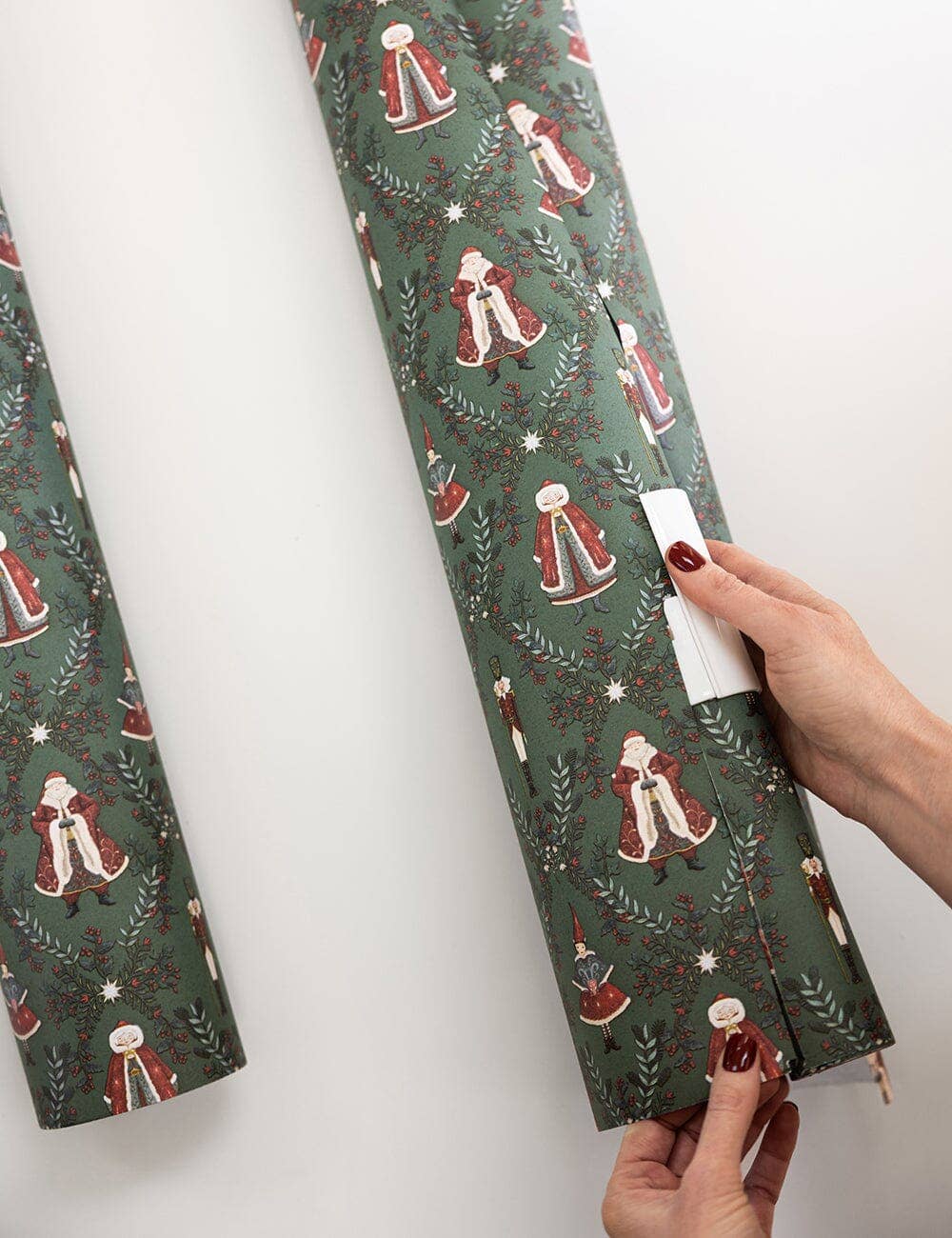 Gift Wrap Roll 30m - Mr & Mrs Claus