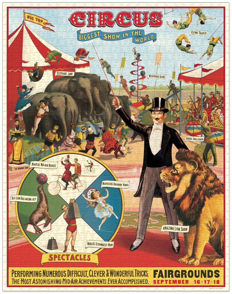 Vintage Puzzle - Circus